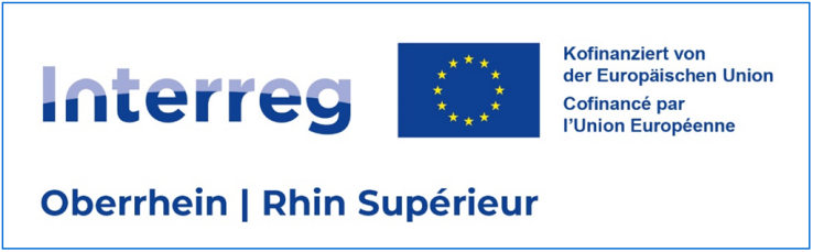 Logo von Interreg-Oberrhein mit Förderhinweis